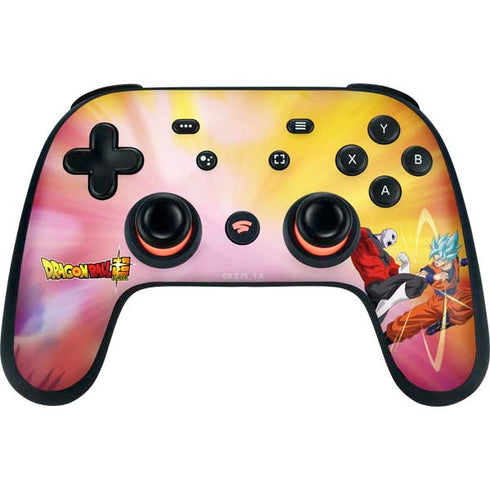 Dragon Ball Super Goku vs Jiren Fate of the Universe Google Stadia Controller Skin